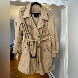 Talbots Trench Coat - Size 18W